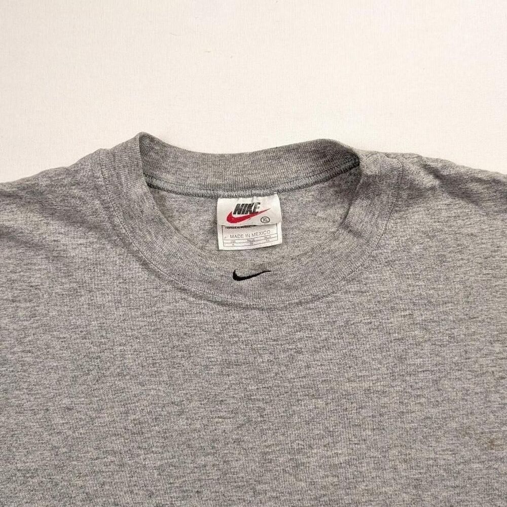Vintage Nike Center Swoosh Tank Top Muscle Tshirt Mini Swoosh Size XL